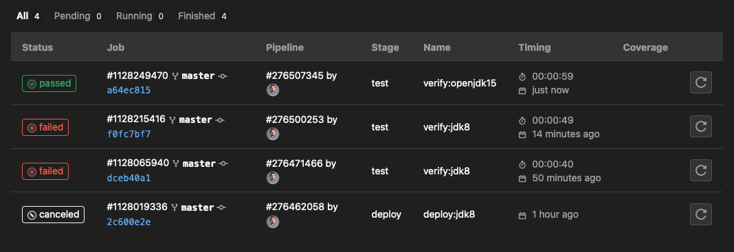 GitLab screenshot